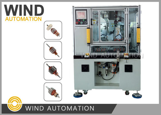 Precise Commutator Turning Lathe Machine Three Servo Motor With