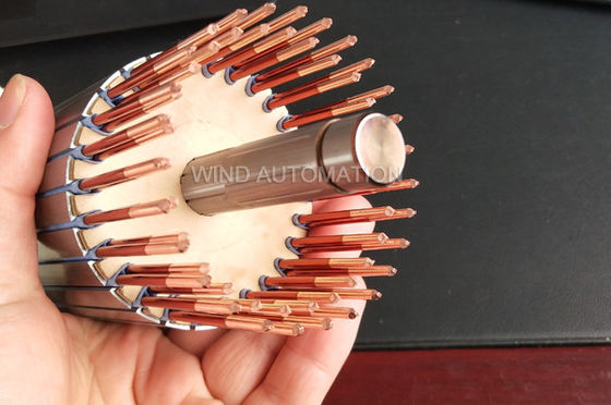 円形ワイヤ形成機械 コンフォルマドラ・デ・アランブレ 円形 AWG12 AWG7 2mm から 4mm サプライヤー