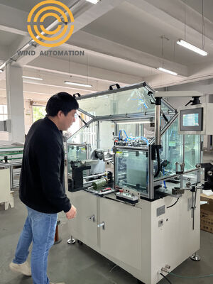 Automatic Armature Winding Machine For Slotted Commutator No Hook Skew Rotor