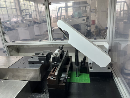 2.5Kw Armature Commutator Rotor Turning Machine One station Belt Press