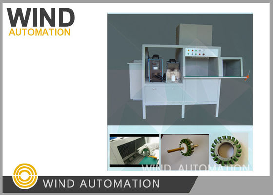 粉末樹脂隔熱 熱浸しコーティング マシン マグネトステータ 流体化ベッド