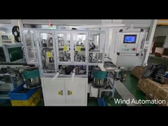 シャフト端プレートとコムチュエータのためのアーマチュア組立ライン